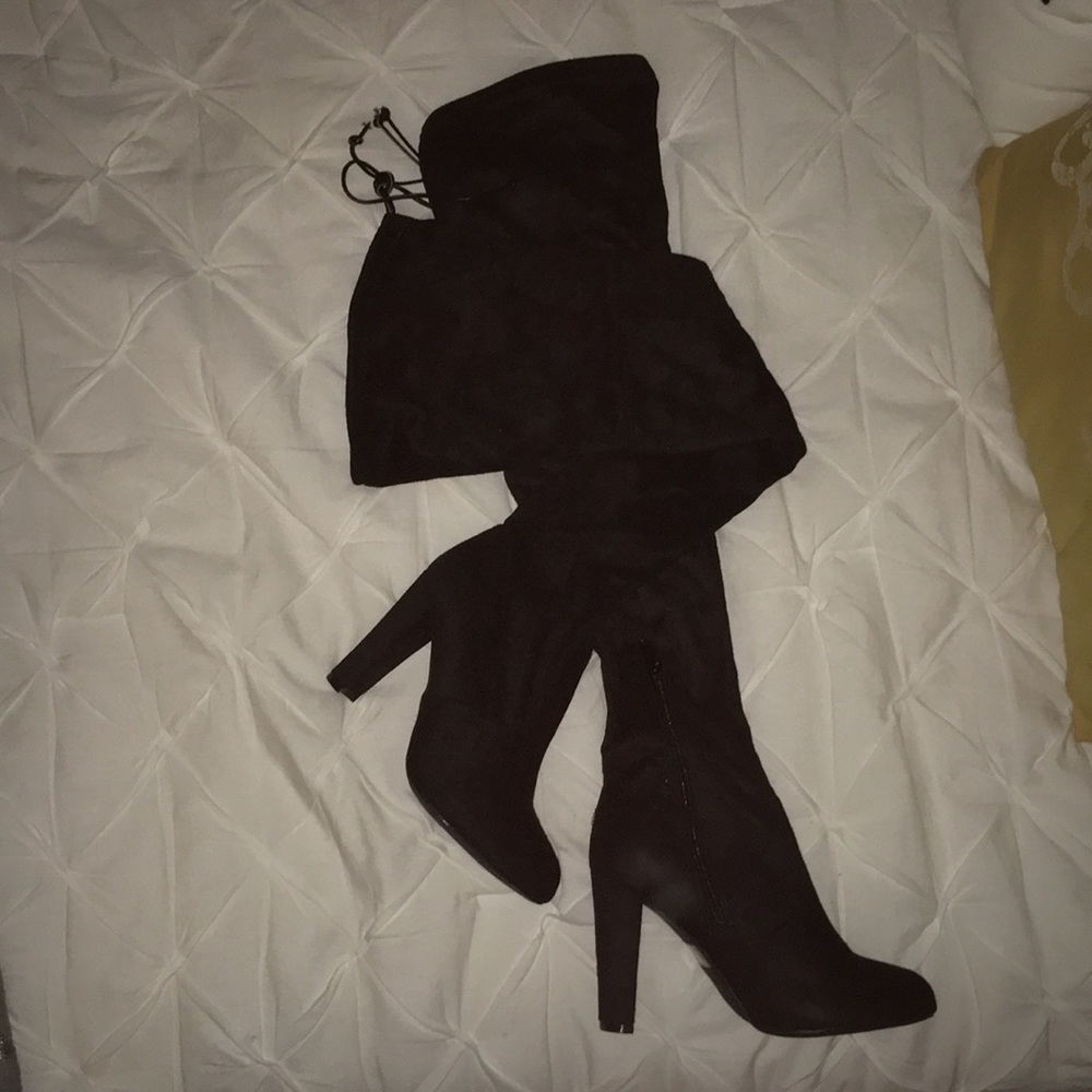 Thigh high boots